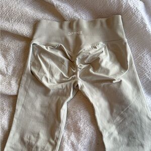 Dfyne Leggings light Grey/Cream